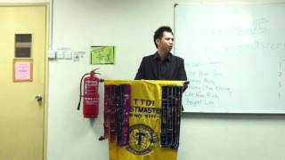 20111102 TTDI Toastmasters Mastering the Toast [upl. by Arinaj]