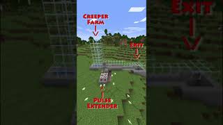 Charged Creeper Farm 117 Minecraft Lightning Rod [upl. by Inoy]