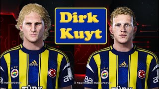 PES Face  Dirk Kuyt [upl. by Ynatsyd]