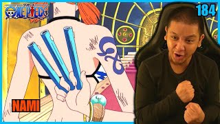 💯 NAMI A REAL ONE 💯  One Piece Episode 184 Reaction [upl. by Elsworth]