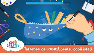 5 Întrebări de LOGICĂ pentru copii isteți  Copil Creativ [upl. by Minna813]