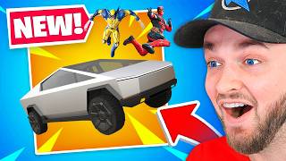 Fortnite’s NEW GIANT Update FREE Cybertruck amp Deadpool RETURNS [upl. by Rosenberger867]