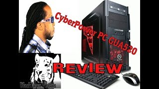 CyberPowerPC Gamer Ultra GUA520Reviewing packaging amp System setup [upl. by Milah]