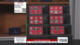 Eisenhower Dollar Proof Sets  1973 to 1978 [upl. by Pappas546]