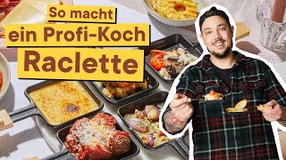 Raclette Party mal anders  diese 6 Rezepte habt ihr noch nicht probiert 6 goldene RacletteRegeln [upl. by Georgeta]