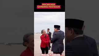 Prabowo ke Pentagonviralvideo video trending trendingshorts shortvideo shorts short [upl. by Nooj877]