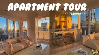 MY DREAM APARTMENT TOUR  Living in Downtown Toronto [upl. by Tnemelc]