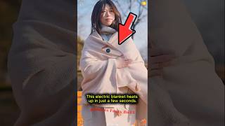 🔥 Stay Warm Anywhere with MeRF Blanket 🛌❄️facts shortsvideo shorts MeRFBlanket ElectricBlanket [upl. by Nyvar]