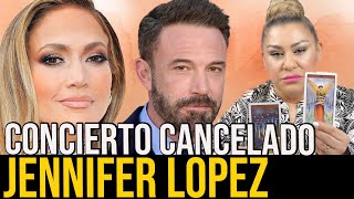 EL FINAL DE LA CANTANTE JENNIFER LOPEZ NO CANTA [upl. by Lyrret]