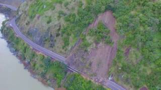 Manawatū Gorge slip – July 2017 [upl. by Eelrahc793]