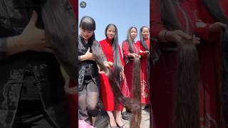 Chinese girls hair growth trick [upl. by Barncard]