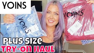 YOINS Plus size Try on haul  HOTMESS MOMMA VLOGS [upl. by Tarsuss121]