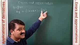 Errors and approximations  Important problems for board exams [upl. by Anniken926]