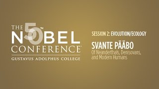 Svante Pääbo at Nobel Conference 50 [upl. by Eisele606]