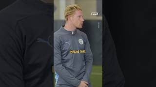 Kevin De Bruyne FUMES about his new PACE RATING 😂 shorts football soccer [upl. by Ahsiet]