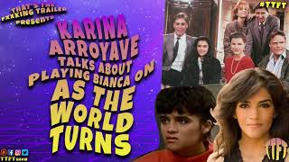 Karina Arroyave Talks About Playing Bianca On As The World Turns [upl. by Adara]