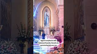 Oggi è il compleanno della Madonna di Lourdes Peccato che non le hai lasciato una rosa madonna [upl. by Akeihsat809]