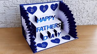 Happy Father’s Day Card  Handmade Card for Father’s Day [upl. by Irollam833]