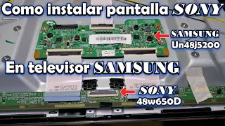 Adaptar fácilmente Pantalla SONY en Televisor SAMSUNG [upl. by Neve20]