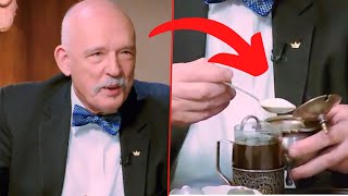 KORWINMIKKE WSYPUJE DO HERBATY 10 ŁYŻECZEK CUKRU Wykupił 60 KILOGRAMÓW [upl. by Daphne493]