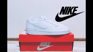 💎💎💎💎Nike Ebernon Low blancos  Nike Ebernon Low white  Nike Ebernon Low💎💎💎💎 [upl. by Aimal]