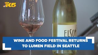 Taste Washington wine and food festival returns to Lumen Field in Seattle [upl. by Auqenahc55]