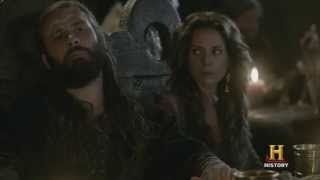 HISTORYS VIKINGS Season 2 Episode 6 Clip King Horik Ragnar amp Rollo discuss Jarl Borg [upl. by Mathew454]