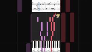 Beginning Part ♫ The British Grenadiers English Air  Classic Piano Tutorial Easy Shorts [upl. by Ainos]