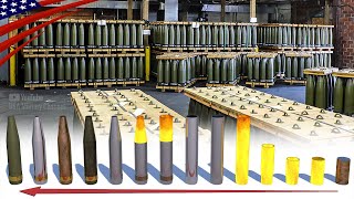 Inside the Factory How Steel Bars Become 155mm Artillery Shells [upl. by Beatrix]