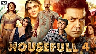 Housefull 4 Full Movie  Akshay Kumar  Kriti Sanon  Bobby Deol  Pooja Hegde  Review amp Fact [upl. by Atiuqat]