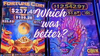 Fortune Coin vs Dragon Coin slot machine Showdown Which played better [upl. by Bernardine]