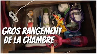 Gros rangement de la chambre  VLOG [upl. by Ahsemat]