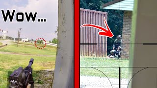 Extreme Long Range Urban Sniping  Arsenal 1 American Milsim  Airsoft Sniper Gameplay [upl. by Hillegass]