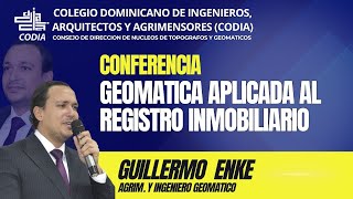 Geomática Aplicada al Registro Inmobiliario Innovación y Tecnología [upl. by Enneicul]