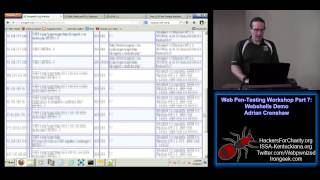 Web PenTesting Workshop Part 7 of 12 Webshells Demo Adrian Crenshaw [upl. by Claudetta]