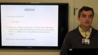 Biostatistics amp Epidemiology Lecture Series  Part 3 C Statistical Inference ANOVA [upl. by Onateag245]