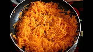 ಕ್ಯಾರೆಟ್ ಹಲ್ವಾcarrot halwa recipegajar ka halwaeasy carrot halwa in kannada [upl. by Adnulahs]