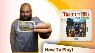 How to Play Ticket to Ride Europe [upl. by Zalea102]