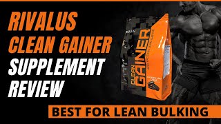 RIVALUS CLEAN GAINER SUPPLEMENT REVIEW  RIVAL NUTRITION MASS GAINER [upl. by Eli]