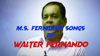 M S FERNANDO SONGS BY WALTER FERNANDO MP3 [upl. by Nomyar]