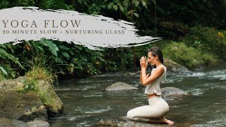 20 min Rippled Yoga Flow for Nurturing Presence  KIMBERLY ERIN YOGA [upl. by Dabney539]