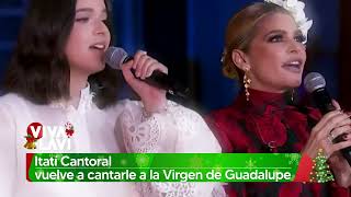 Itatí Cantoral vuelva a cantarle las mañanitas a la Virgen  Vivalavi [upl. by Haim]