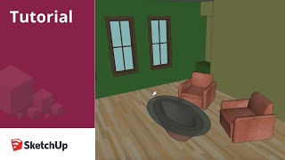 Getting Started with SketchUp  Part 3 [upl. by Adnauqaj594]