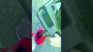 Oil Drain Container automobile oilproof detailing shortsvideo automotiverpoint [upl. by Ienttirb]