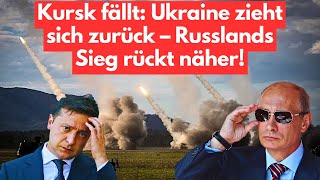 Ukraine kapituliert in Kursk Der Rückzug hat begonnen FrontUpdate [upl. by Ainuj]