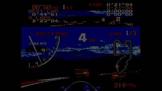 Ayrton Sennas Super Monaco GP II  Mega Drive  Live com MiSTer FPGA [upl. by Doria]