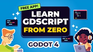 Learn GDScript from Zero with this Free app [upl. by Yahsram]