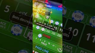 Easiest way to double up at the casino casino gambling lasvegas craps [upl. by Attirehs]