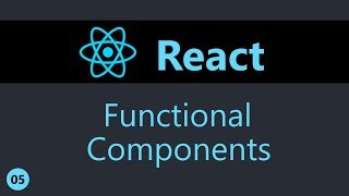 ReactJS Tutorial  5  Functional Components [upl. by Knowling39]