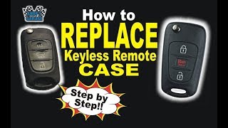 How To ReplaceRepair Keyless Remote Case Andy’s Garage Episode  26 [upl. by Yelyk]